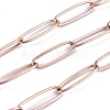 Ion Plating(IP) 304 Stainless Steel Paperclip Chains CHS-F010-01C-RG-01-2