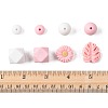 30Pcs Food Grade Eco-Friendly Silicone Beads SIL-FS0001-26B-5