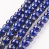 Natural Lapis Lazuli Beads Strands G-G099-8mm-7C-1