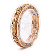 Real 16K Gold Plated Brass Oval Link Chains CHC-TADZ0001-01G-3
