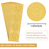 Self Adhesive Gold Foil Embossed Stickers DIY-WH0211-198-2