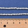 Electroplate Glass Beads Strands EGLA-D030-15A-06-2