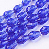 Glass Beads Strands GLAA-R024-11x8mm-3-1
