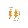 Alloy Enamel Pendants ENAM-TA0002-04LG-10