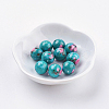 Spray Painted Resin Beads RESI-E009-12mm-01-2