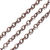 Brass Cable Chains X-CHC-034Y-R-NF-2