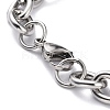 Tarnish Resistant 304 Stainless Steel Figaro Chain Bracelets LS-BJEW-E271-05P-2