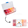 Handmade Polymer Clay Beads CLAY-PH0001-22B-6mm-8