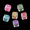 Acrylic European Beads MACR-I042-01B-1