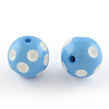 Chunky Bubblegum Acrylic Beads SACR-S146-20mm-01-1