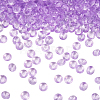 1000Pcs Acrylic Rhinestone Pointed Back Cabochons GACR-SP0001-01C-1