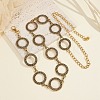 Vintage Alloy Ring Link Chain Waist Belly Chains for Women FS-WG53B1A-01-2
