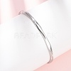 304 Stainless Steel Cuff Bangles for Women BJEW-Z146-05P-3