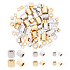 GOMAKERER 60Pcs 6 Styles 304 Stainless Steel Spacer Beads STAS-GO0001-18-1