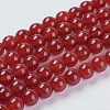 Natural Carnelian Beads Strands G-GSR8MM060-2-1