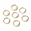 Brass Linking Rings KK-F831-018B-G-RS-1