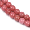Natural Thulite Beads Strands G-Z044-A02-01-3