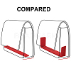 8Pcs 2 Styles Rectangle Felt Bag Base Shaper DIY-WR0004-37A-3