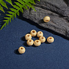 Natural Unfinished Wood Beads TB092Y-4-5