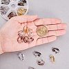 36Pcs Brass Clip-on Earring Findings KK-PH0021-01M-2