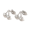 Non-Tarnish 304 Stainless Steel Stud Earrings for Women EJEW-I281-40P-1