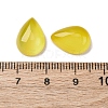 Natural Yellow Agate Cabochons G-B082-08-3
