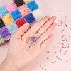   Grade A Transparent Glass Seed Beads SEED-PH0012-01-3