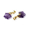 Faceted Natural Mixed Gemstone Charms G-N326-142-M-3
