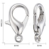 Zinc Alloy Lobster Claw Clasps E106-NF-4