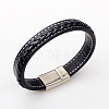 Imitation Leather Cord Bracelets BJEW-N0011-029B-5