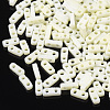 2-Hole Opaque Glass Seed Beads SEED-S023-04I-1