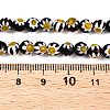 Round Millefiori Glass Beads Strands X-LK-P001-31-4