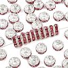 Brass Grade A Rhinestone Spacer Beads RB-A014-Z8mm-23S-1