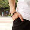 Tiger Eye Beaded Bracelets PW-WG63DC0-01-4