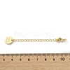 Brass Lobster Clasps & Ends with Chain KK-F880-36G-4