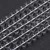 Synthetic Quartz Crystal Beads Strands X-GSR14mmA039-1-2