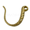 Brass Earring Hooks X-EC2653Y-1