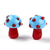 Handmade Lampwork Beads Strands LAMP-N024-09H-1