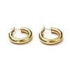Brass Hoop Earrings EJEW-H121-02G-2