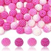 100Pcs 2 Styles Imitation Pearl Acrylic Beads OACR-YW0002-58B-1