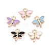 Alloy Enamel Charms X-ENAM-T021-18-1