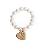 Plastic Imitation Pearl & Alloy Finger Rings FS-WG241E1-12-1