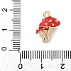Alloy Enamel Pendants PALLOY-P314-02C-G-3