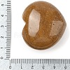 Natural Yellow Jade Thumb Massage Stone G-I367-06H-3