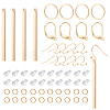DIY Vertical Bar Pendant Earrings Making Kit DIY-BC0004-49-1