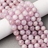 Natural Kunzite Beads Strands G-H313-01B-8mm-1