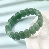Natural Green Aventurine Beaded Stretch Bracelets for Women Men BJEW-D461-02D-5