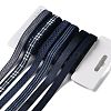 18 Yards 6 Styles Polyester Ribbon SRIB-Q022-E04-1