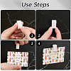 Rectangle Acrylic Clips FIND-WH20008-40B-5