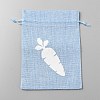 Easter Cloth Storage Pouches ABAG-WH0048-03B-04-1